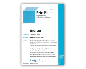 PrintStars 2012 – Innovationspreis der Druckindustrie