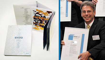 Buchprojekt "extra - Die Enzyklopädie der experimentellen Druckveredelung"| Herr RIEKER 