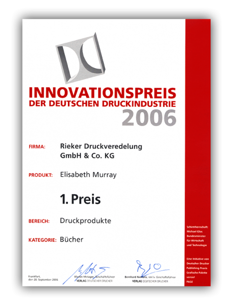 Innovationspreis der deutschen Druckindustrie 2006 