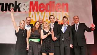 Student/in oder Studentengruppe des Jahres beim Druck & Medien Awards 2013