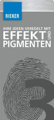 Effekt und Pigmente - Rieker Druckveredelung