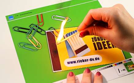 Streichholzfarbe / Zündholz-Farbe – Siebdruck - 1.13