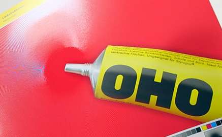 Lackstrukturen Microscreen im Siebdruck - 2.09