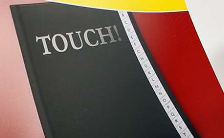 Softtouchlack Flexodruck mit samtig, matter Oberfläche