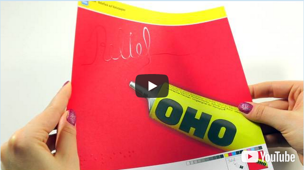 2.04 Relieflack auf Naturpapier