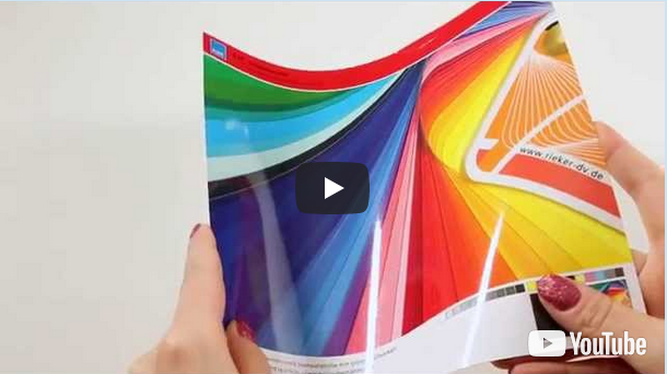 Glanzfolie OPP – Folienkaschierung