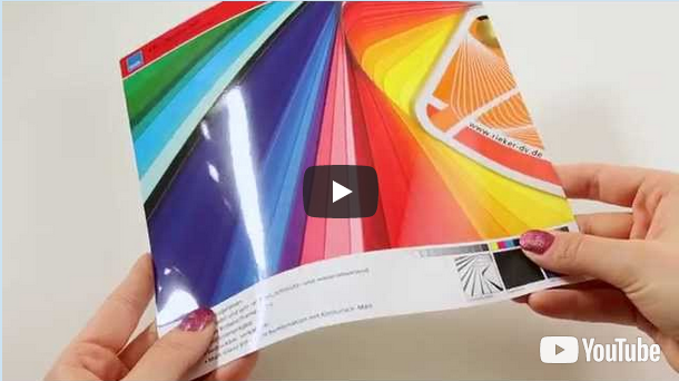 Glanzfolie - PET Folie