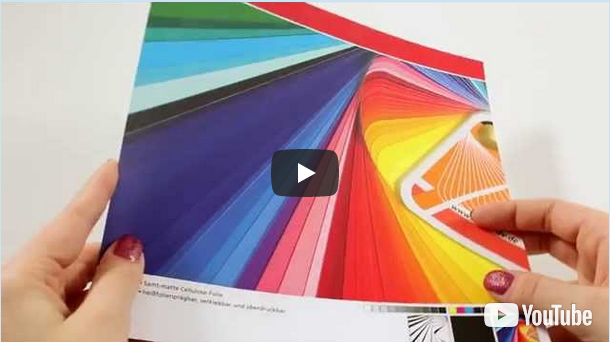 Acetat Matt – Folienkaschierung 
