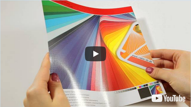 Glanz-Leinen-Strukturprägung – Folienkaschierung