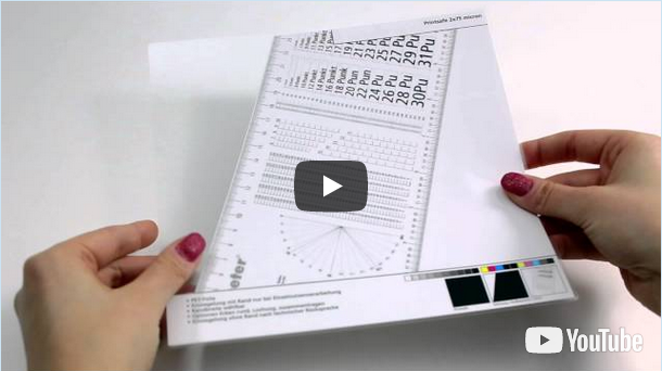 Printsafe-Einsiegelung-Laminierung mit 2x75 micron
