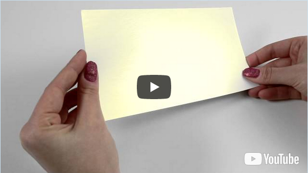 Acetat Pearl Gold/Perlmutt Folienkaschierung